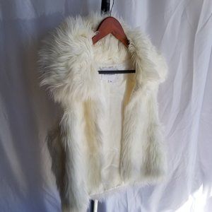 BCBGenration Faux Fur Vest Size XS